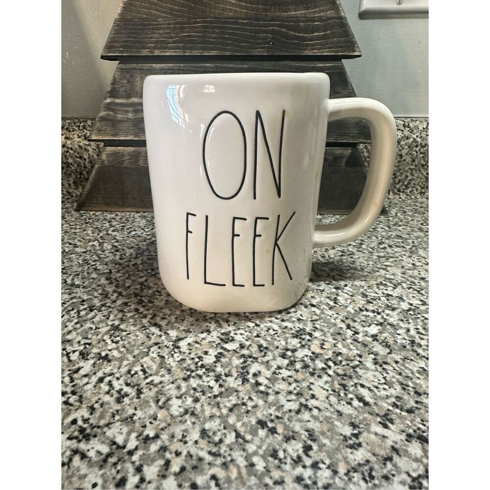 Rae Dunn by Magenta ON FLEEK Ceramic Coffee Mug White